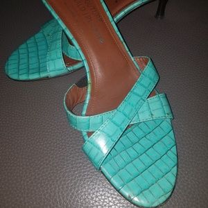 Donald J. Pliner Turquoise sandals Size 8.5
